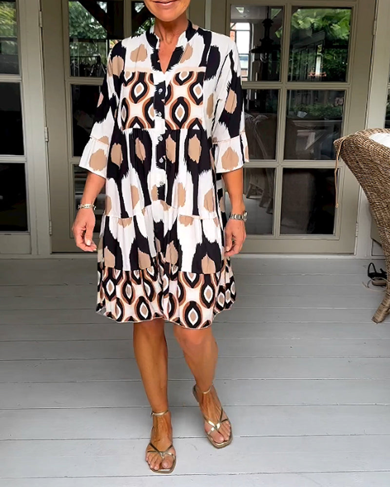 Ladies' Floral Summer Party Dress - BritishElegance