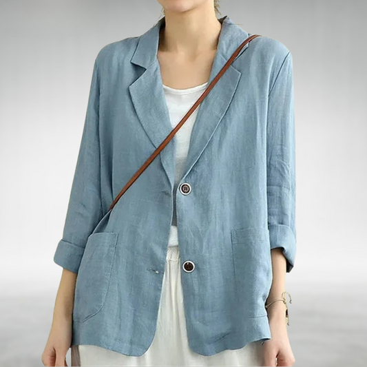 Classic Women's Blazer - Chic and Versatile - VogeLuxe