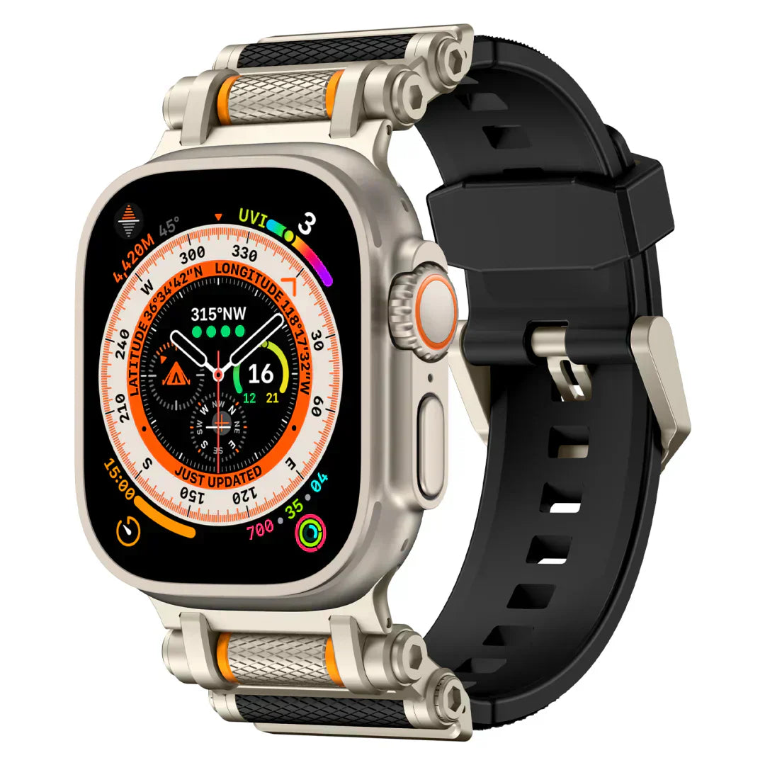 Durable Rotating Silicone Band for Apple Watch - VogeLuxe