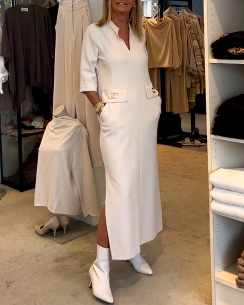 Lightweight Women's Chic Summer Dress - VogeLuxe