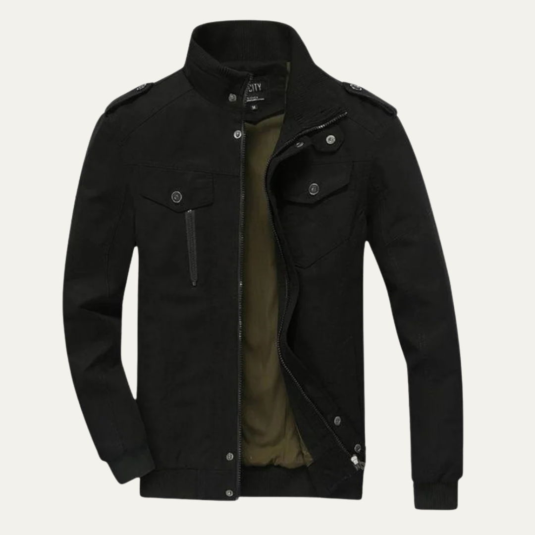 VogeLuxe | Men’s Rugged Military Field Jacket
