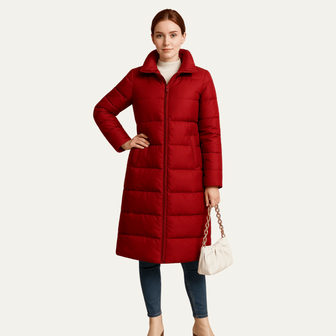 VogeLuxe | Women’s Maxi-Length Puffer Coat