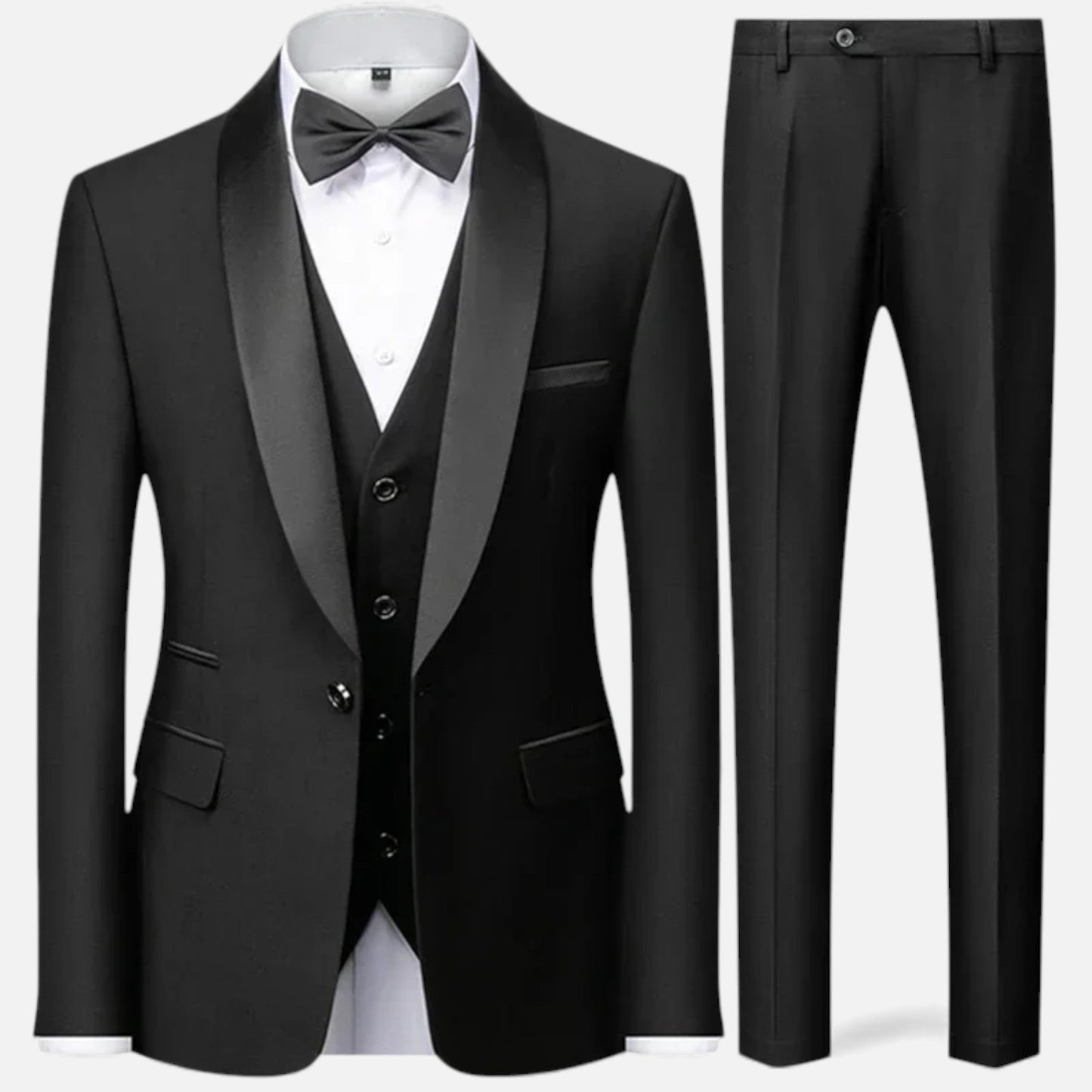 Classic Men's 3 Piece Formal Suit - VogeLuxe