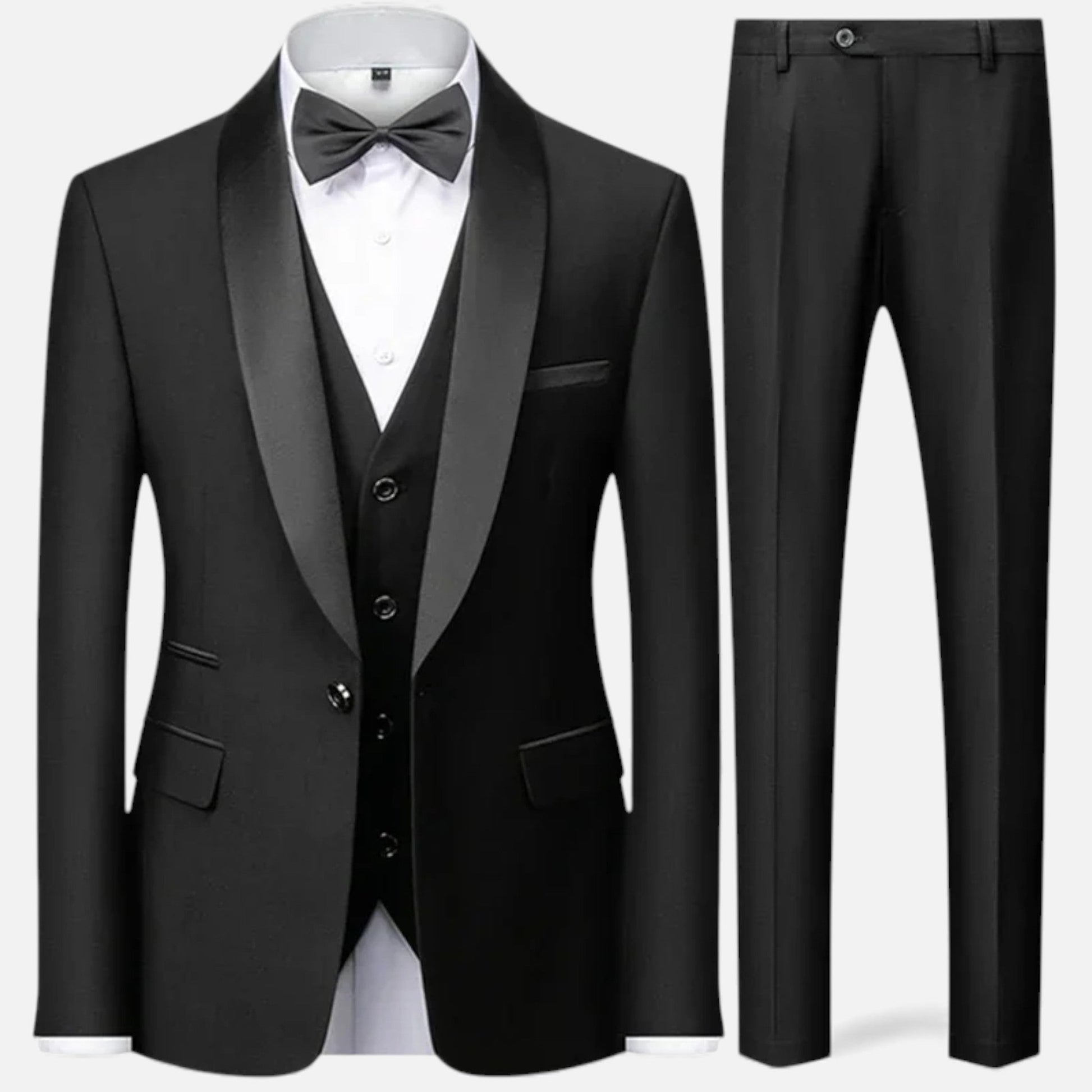 Classic Men's 3 Piece Formal Suit - VogeLuxe