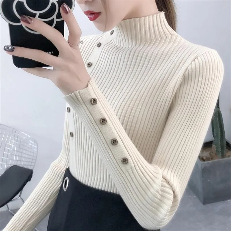 Cozy Women's Winter Cable Knit Sweater - VogeLuxe