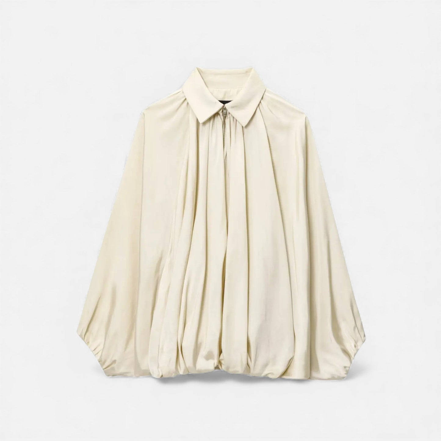 Elegant Ruffle Front Women's Blouse