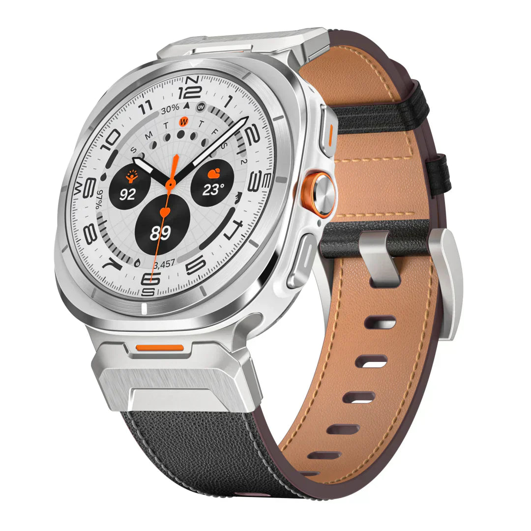 Rugged Leather Band for Galaxy Watch Ultra