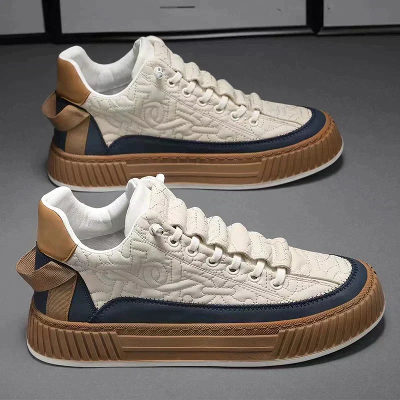 Men's Classic Padded Sneakers - Comfortable Daily Wear - VogeLuxe