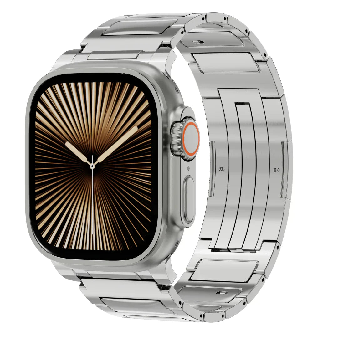 Stainless Steel Apple Watch Band with Strong Link Chain