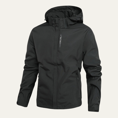 VogeLuxe | Men’s Performance Hooded Windbreaker Jacket