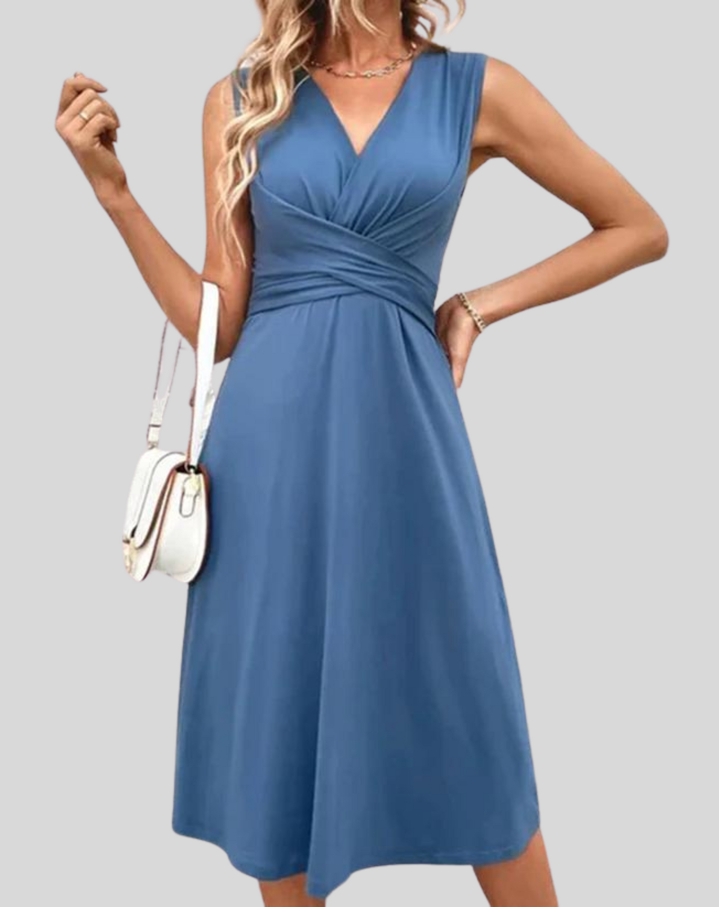 Sunny Women's V-Neck Sundress
