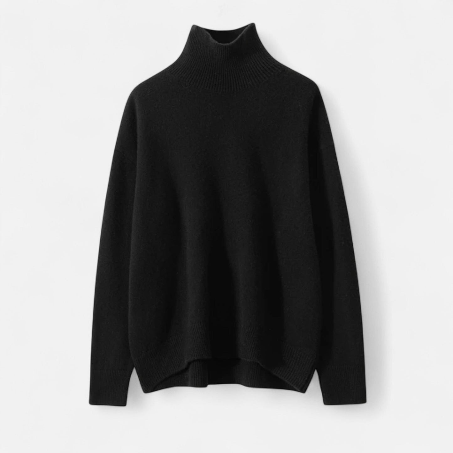Soft Women's Turtleneck Cashmere Knit Sweater
