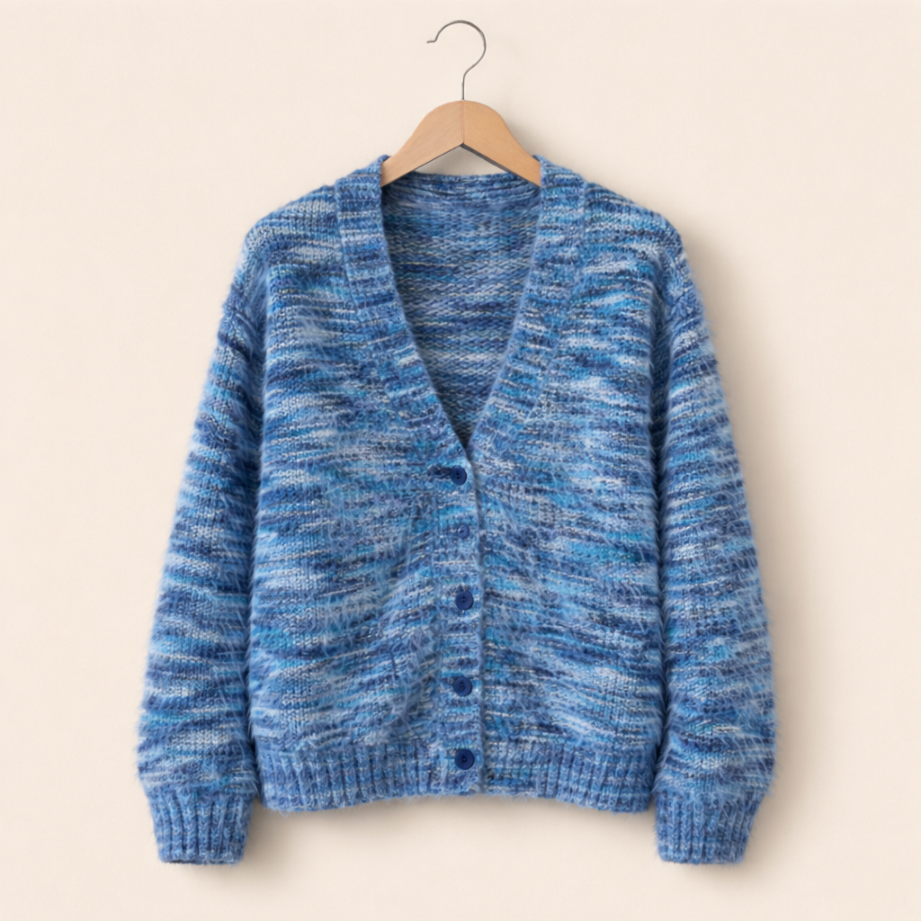 Cozy Women's Open Front Sweater Cardigan