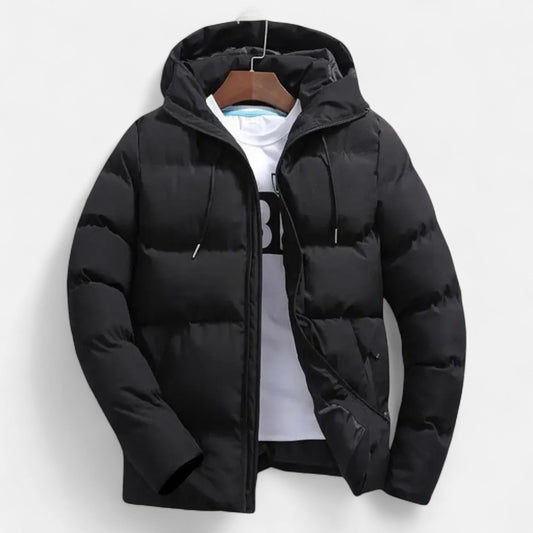 Warm Men's Puffer Coat - VogeLuxe