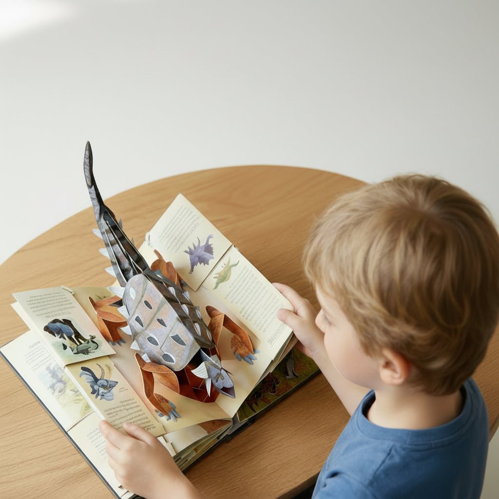 Fun Interactive Dinosaur Book for Kids - VogeLuxe