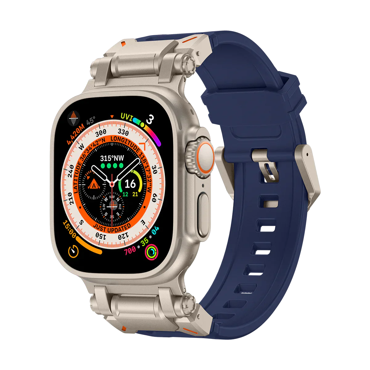 Durable Metal Replacement Band for Apple Watch