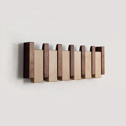 Stylish Wooden Coat Rack Entryway Storage - VogeLuxe