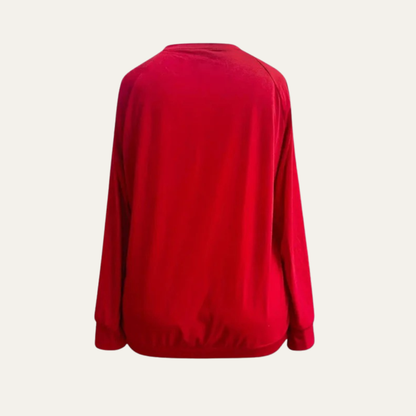 VogeLuxe | Women’s Holiday Graphic Crewneck Sweatshirt