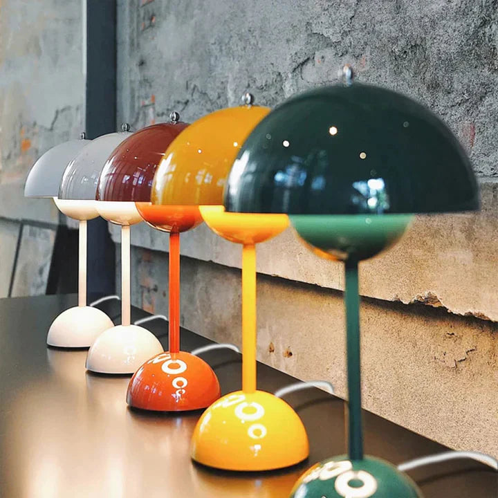 Modern Wooden Mushroom Table Light - VogeLuxe