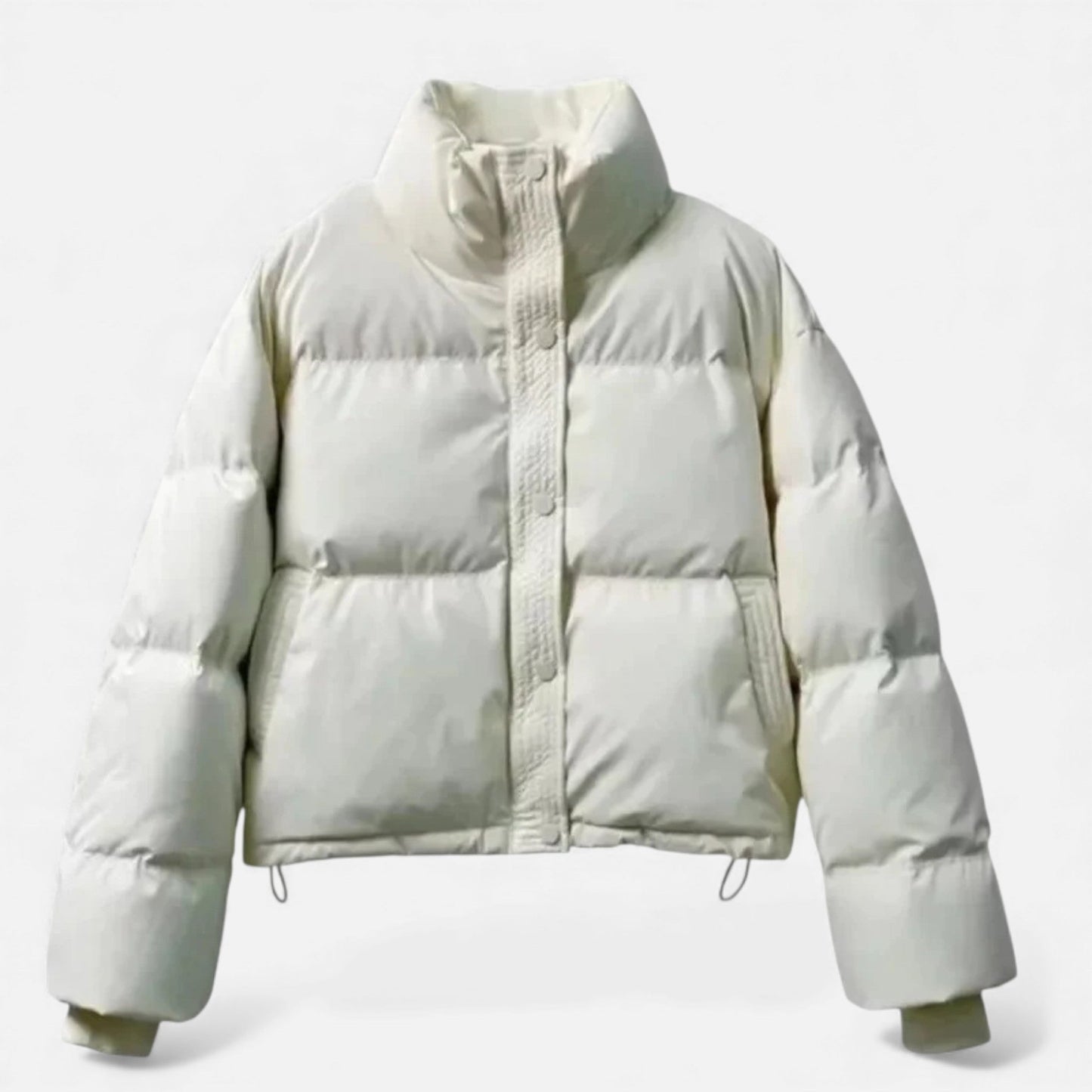 Warm Womens Short Down Filled Puffer Jacket