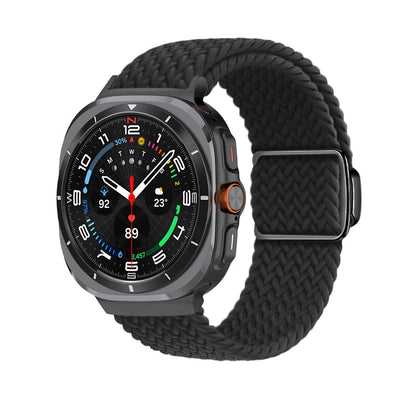 Strong Magnetic Clasp Nylon Band for Galaxy Watch Ultra