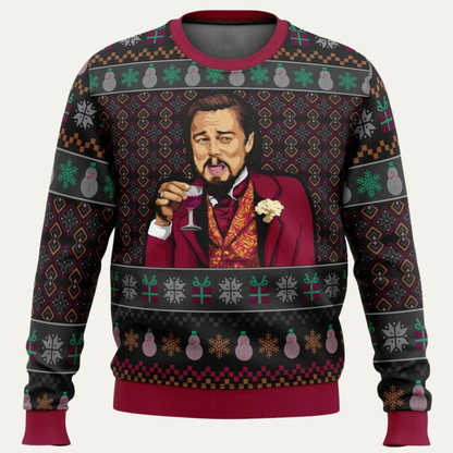 VogeLuxe | Men’s Holiday Meme Crewneck Sweater