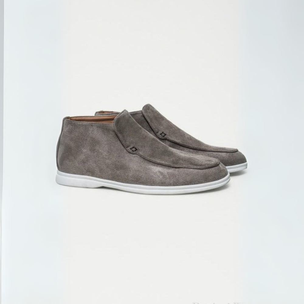 VogeLuxe | Men’s Suede Chukka Moccasin Boots