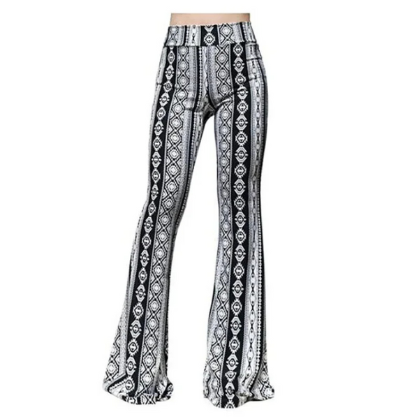 Versatile Women's Floral Wide Leg Pants - VogeLuxe