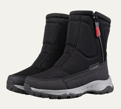 VogeLuxe | Women’s Mid Calf Quilted Winter Snow Boots