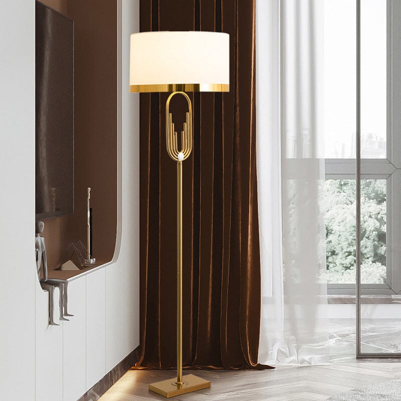Luxury Gold Metal Floor Lamp
