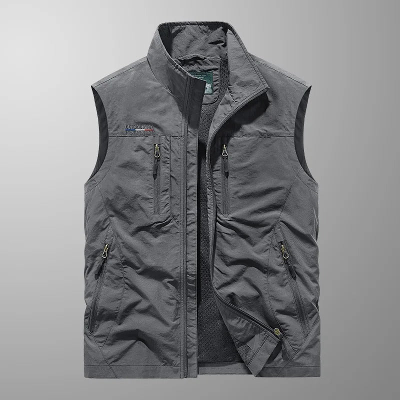 Comfortable Hiking Cargo Vest for Men