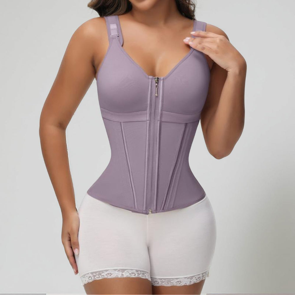 Women's Slimming Corset Vest Shapewear with Built-In Bra