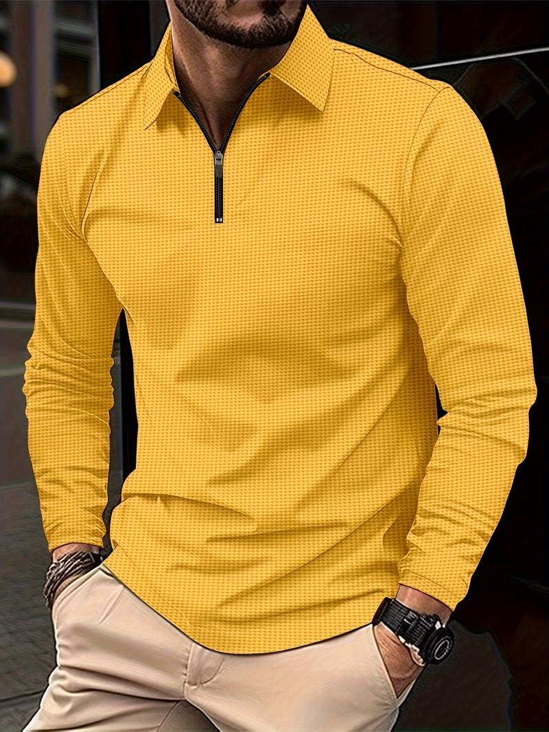 Men's Relaxed Fit Thermal Long Sleeve Shirt