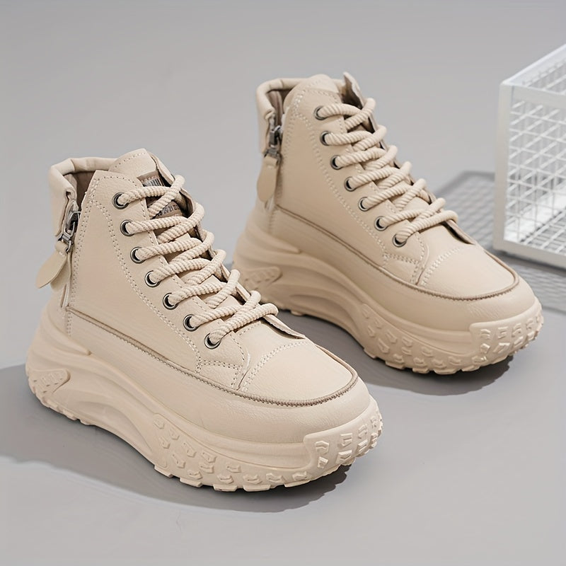 Comfortable Women's High Top Sneakers For Daily Wear