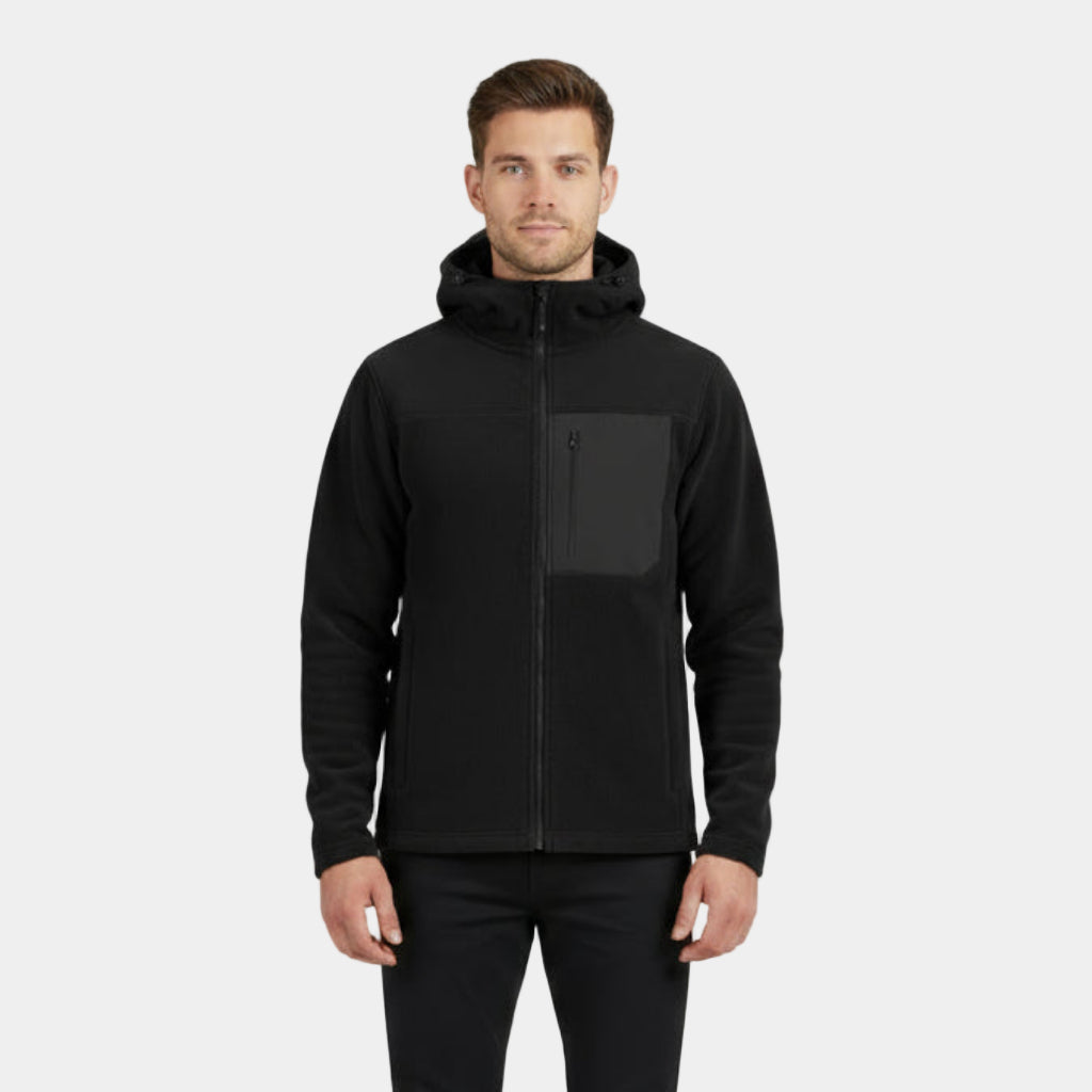 Warm Waterproof Men's Fleece Jacket - VogeLuxe