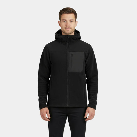 Warm Waterproof Men's Fleece Jacket - VogeLuxe