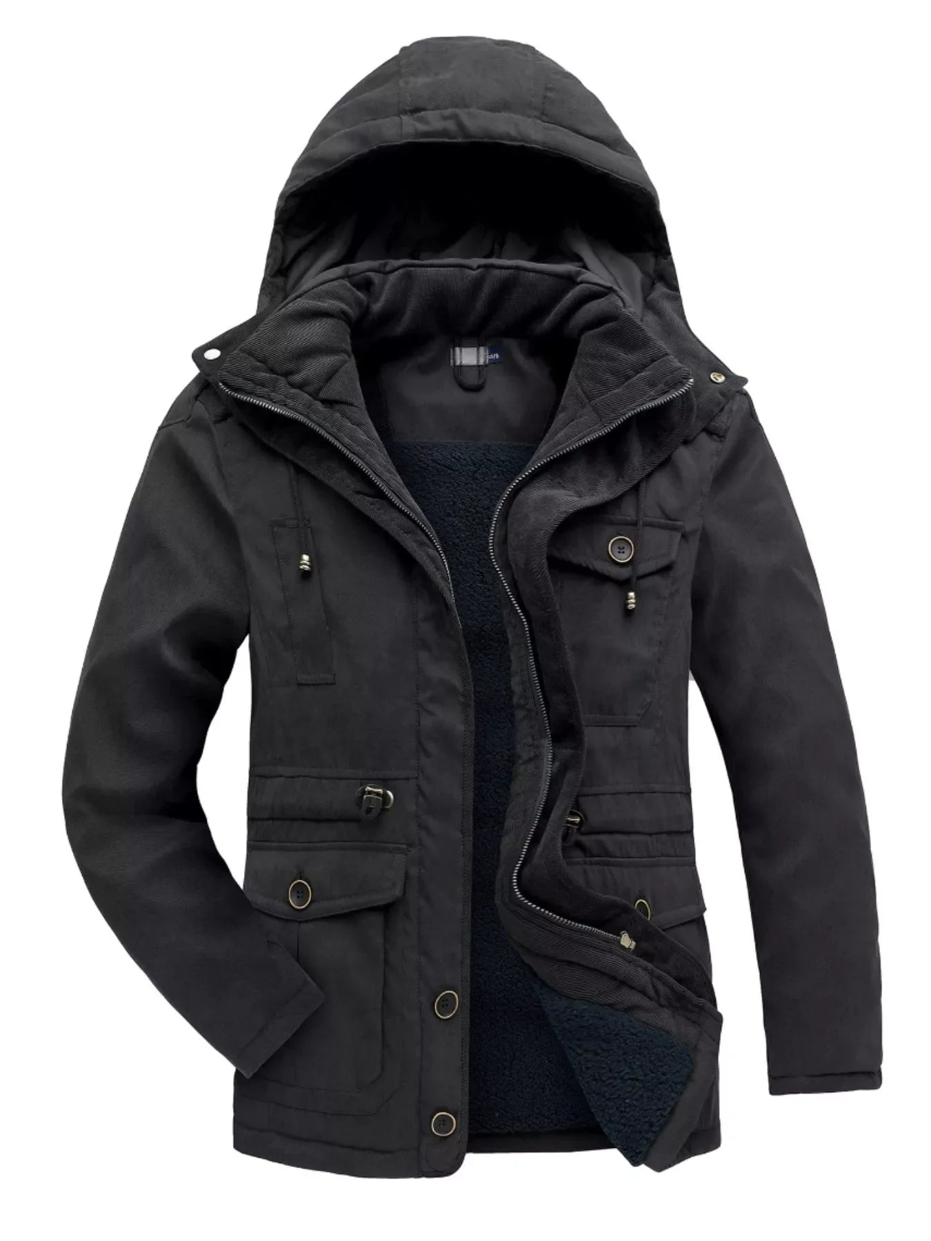 Warm Waterproof Men's Parka Coat