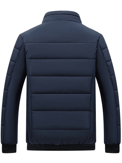 VogeLuxe | Men’s Fleece Lined Quilted Puffer Jacket
