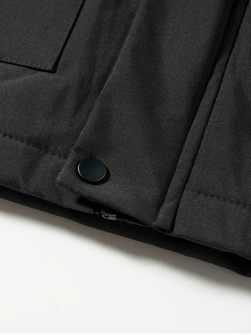 VogeLuxe | Men’s Weatherproof Fleece Lined Utility Parka