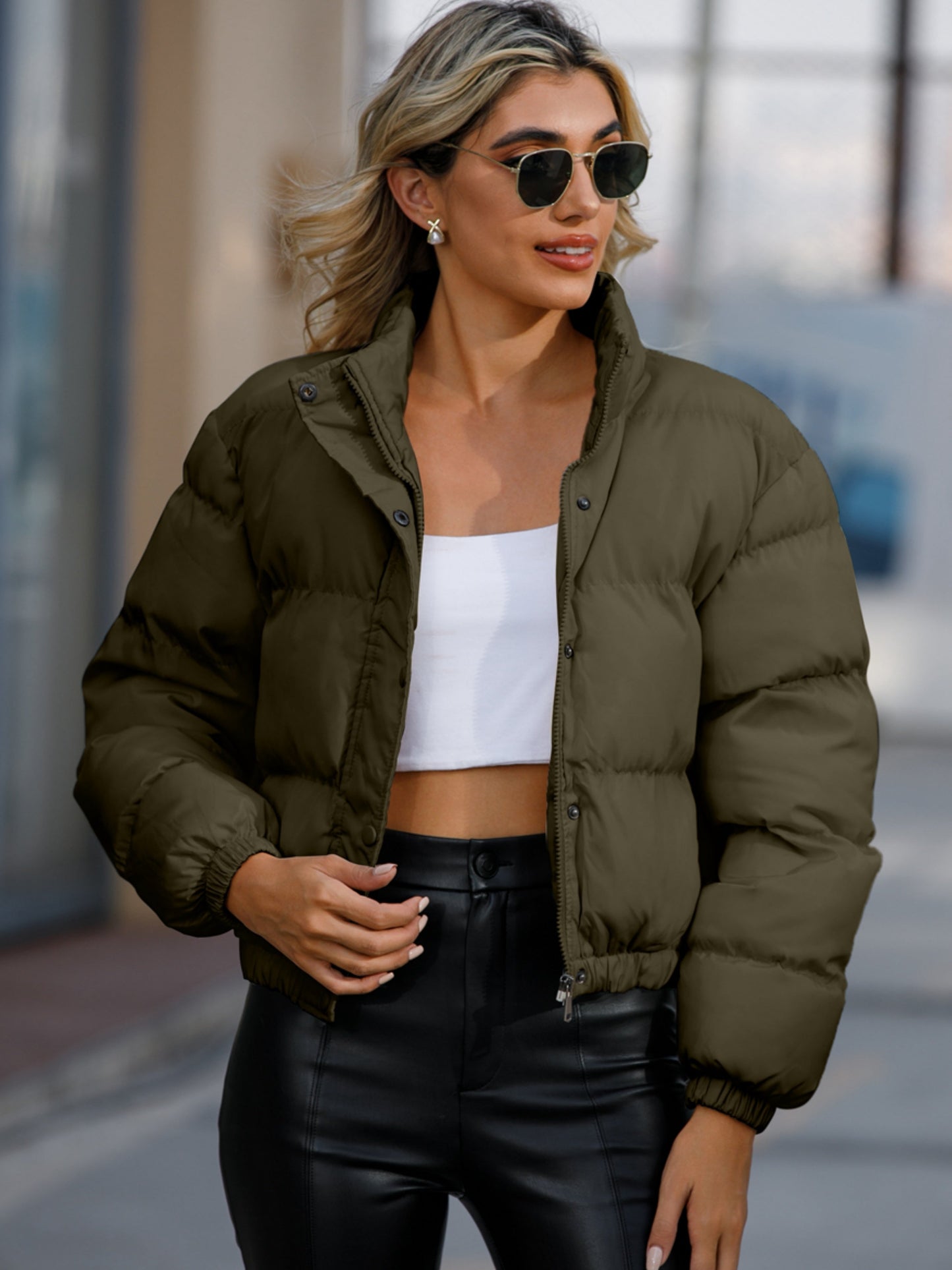 Soft Women's Padded Down Winter Jacket