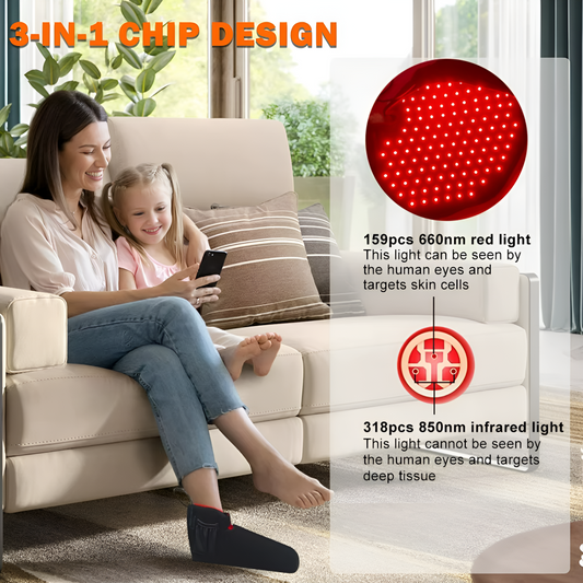 Comfortable Light Therapy Shoes for Foot Relief - VogeLuxe