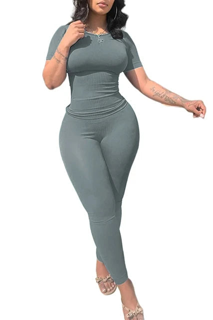 Fit Vintage Women's Athletic Track Suit - VogeLuxe
