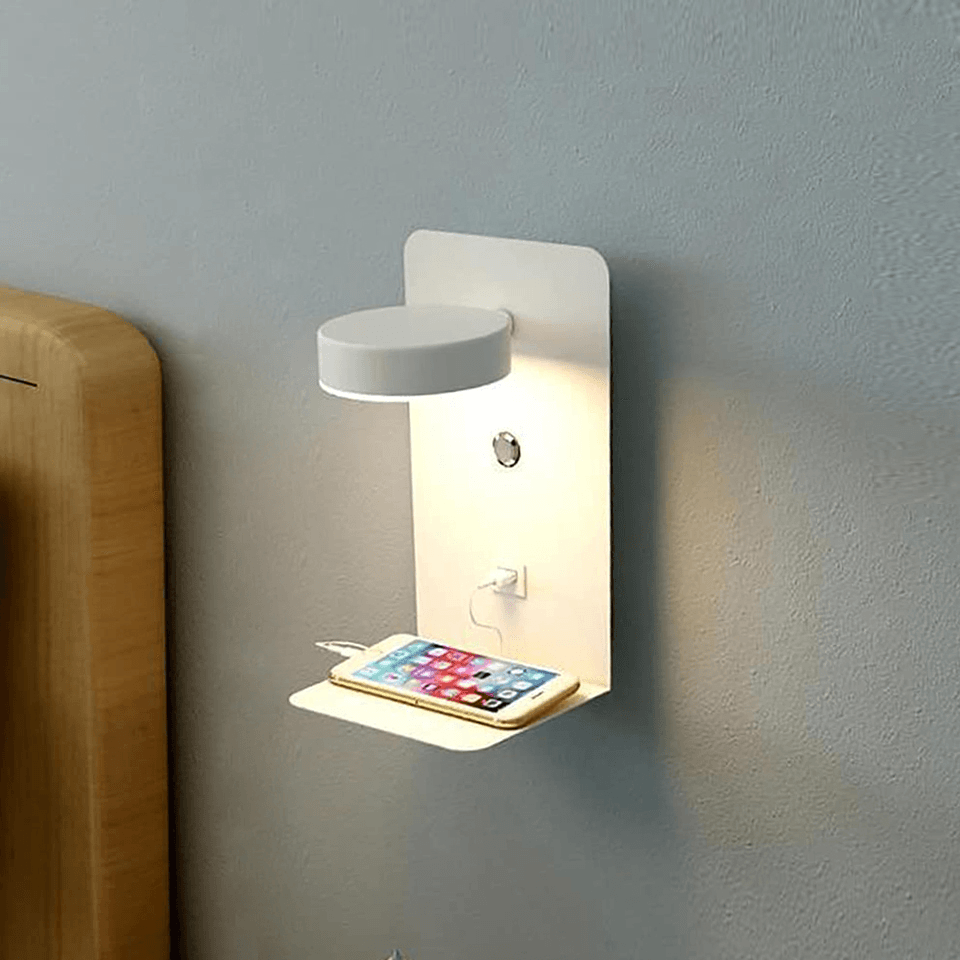 Flexible LED Desk Lamp with USB Charger