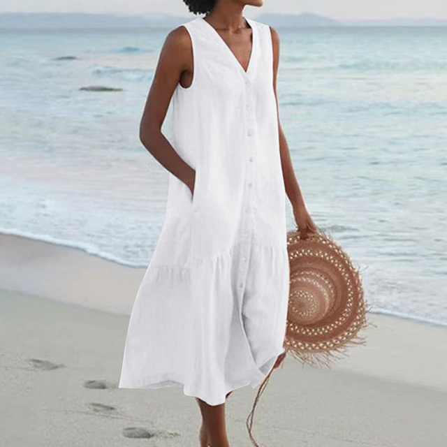 Classic Casual Summer Dress for Women