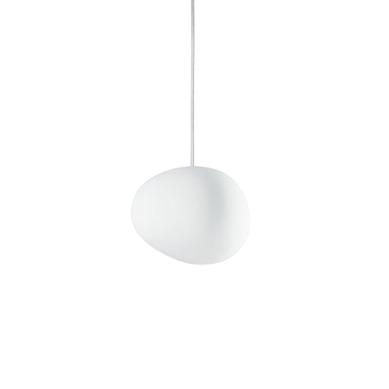 Unique Handmade Glass Pendant Light Natural Shape