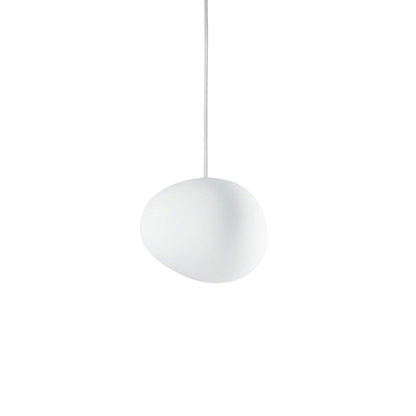 Unique Handmade Glass Pendant Light Natural Shape