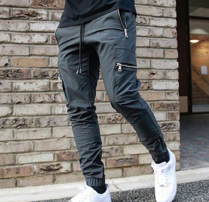 Men's Versatile Zip Pocket Work Pants