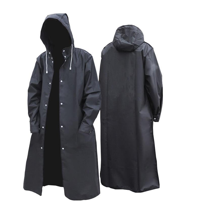 Waterproof Mens Lightweight Hooded Rain Jacket - VogeLuxe