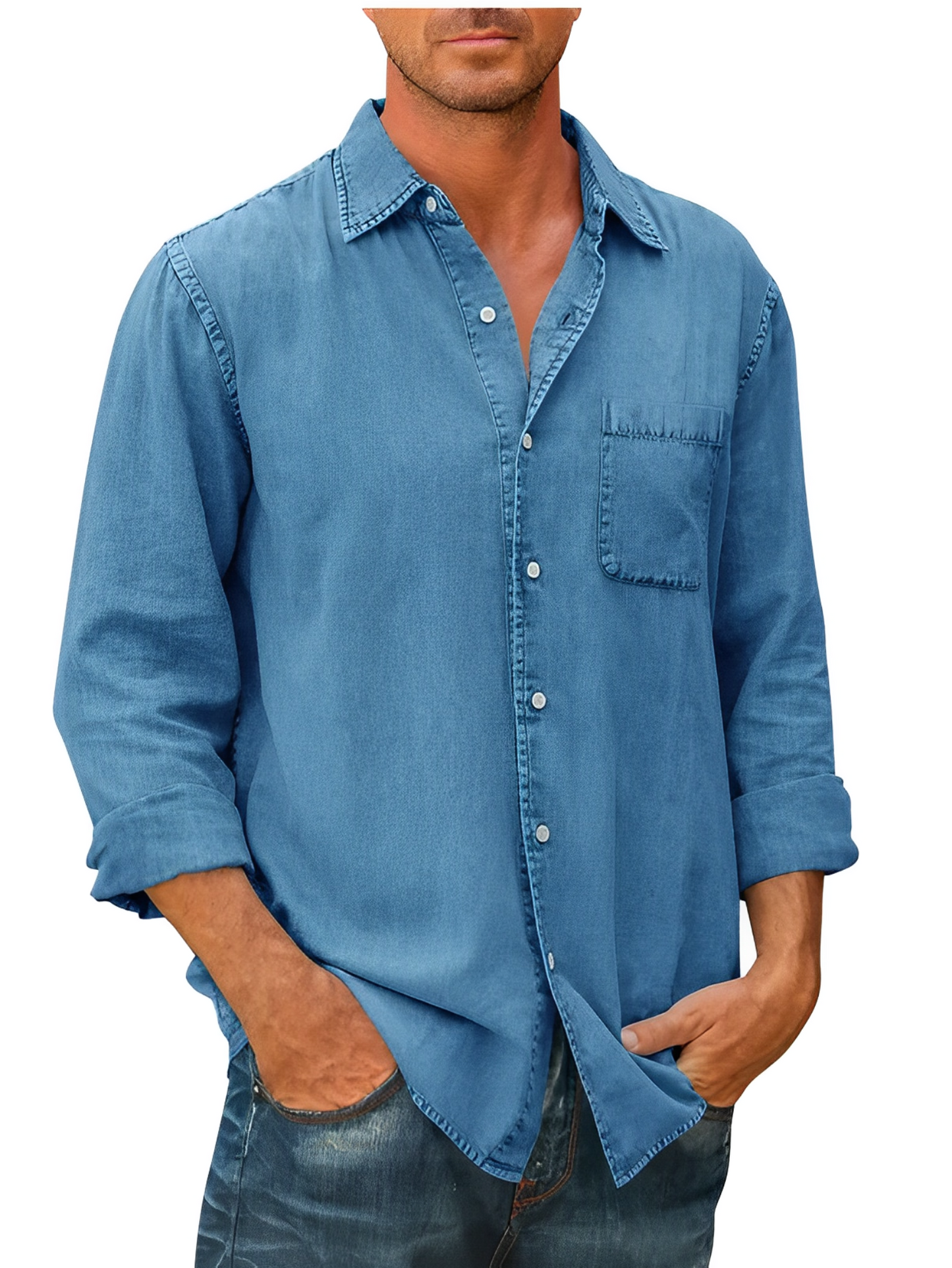 Relaxed Fit Polo Shirt for Men