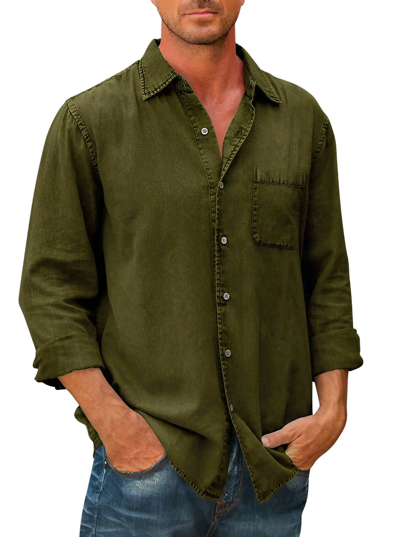 Relaxed Fit Polo Shirt for Men